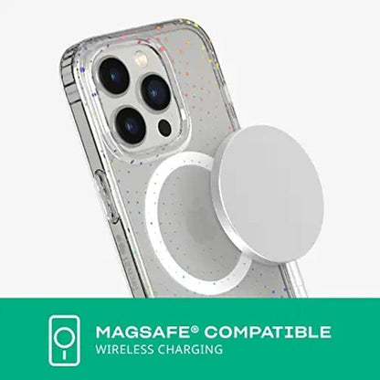 tech21 Evo Sparkle mobile phone case 15.5 cm (6.1") Cover Transparent