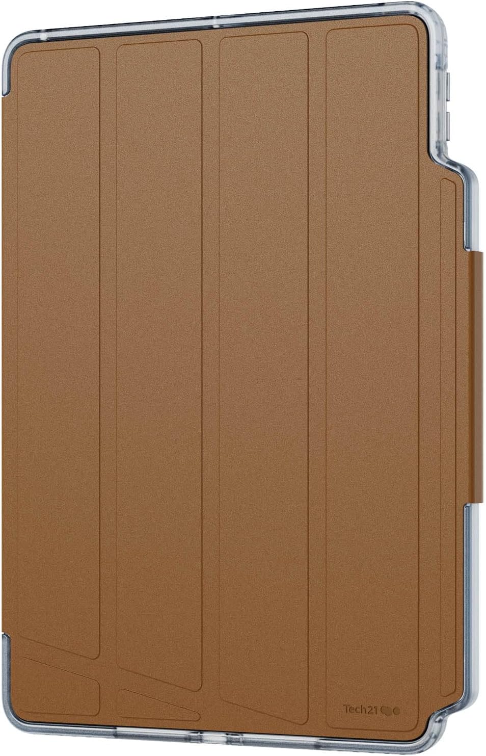 Tech21 EvoFolio case for iPad 7th/8th/9th Gen - Impact Protection, iPad case with Multi-Angle Viewing, Wake/Sleep Cover - Tan