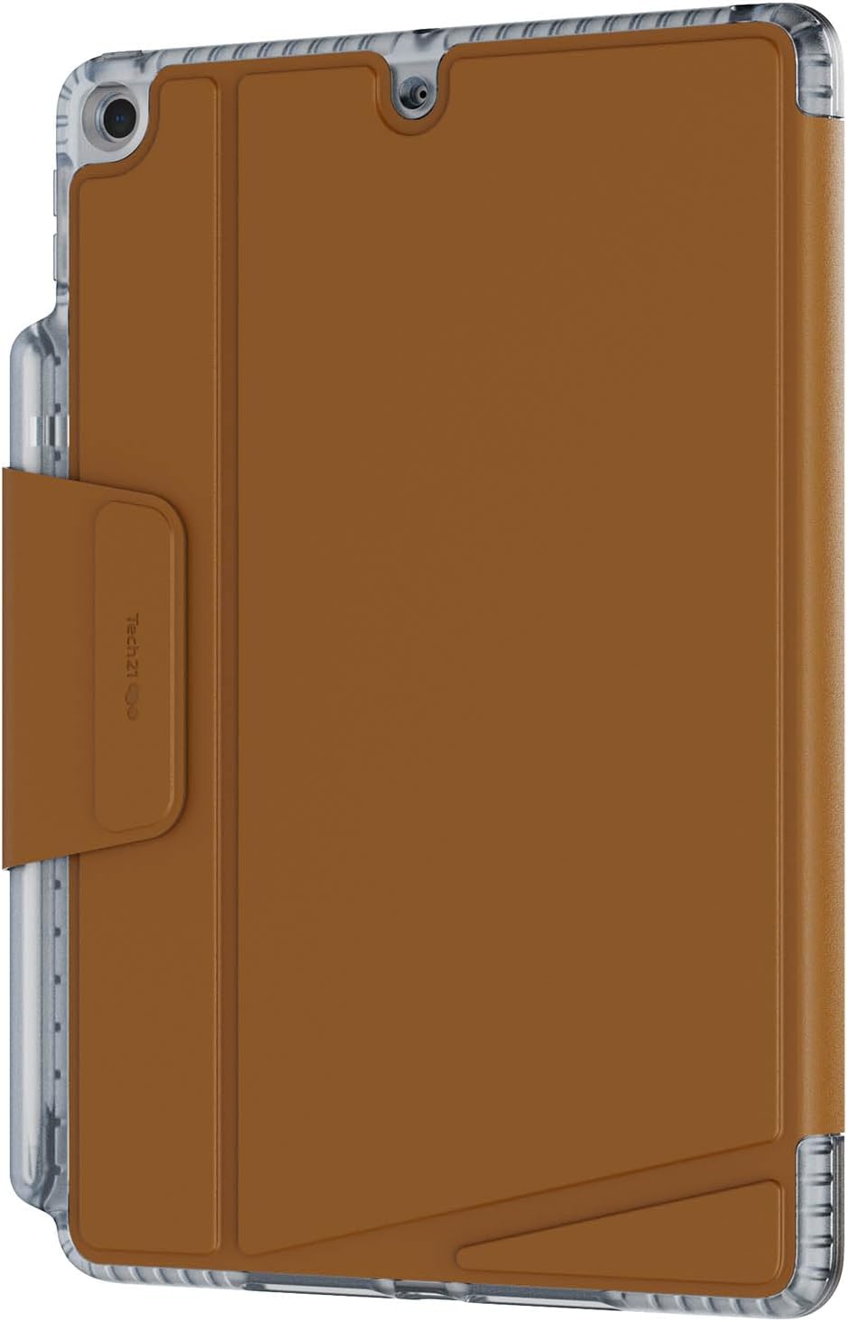 Tech21 EvoFolio case for iPad 7th/8th/9th Gen - Impact Protection, iPad case with Multi-Angle Viewing, Wake/Sleep Cover - Tan