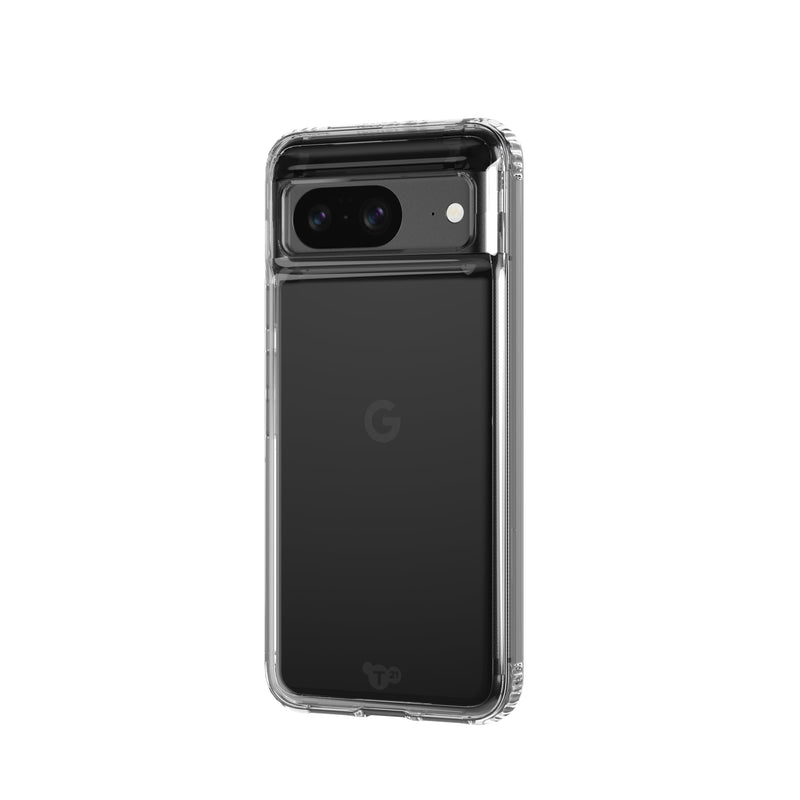 tech21 Evo Clear hoesje voor Goole Pixel 8 - Impact Protection Case - Slim Fit - Transparant