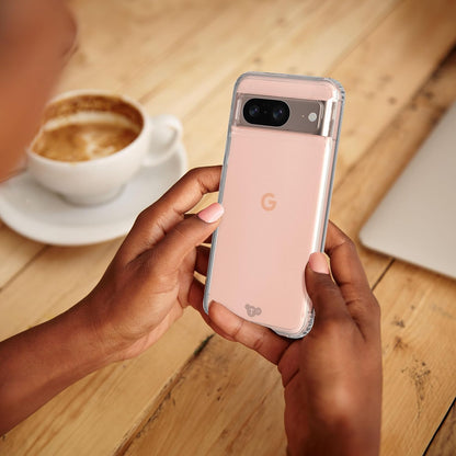 tech21 Evo Clear hoesje voor Goole Pixel 8 - Impact Protection Case - Slim Fit - Transparant
