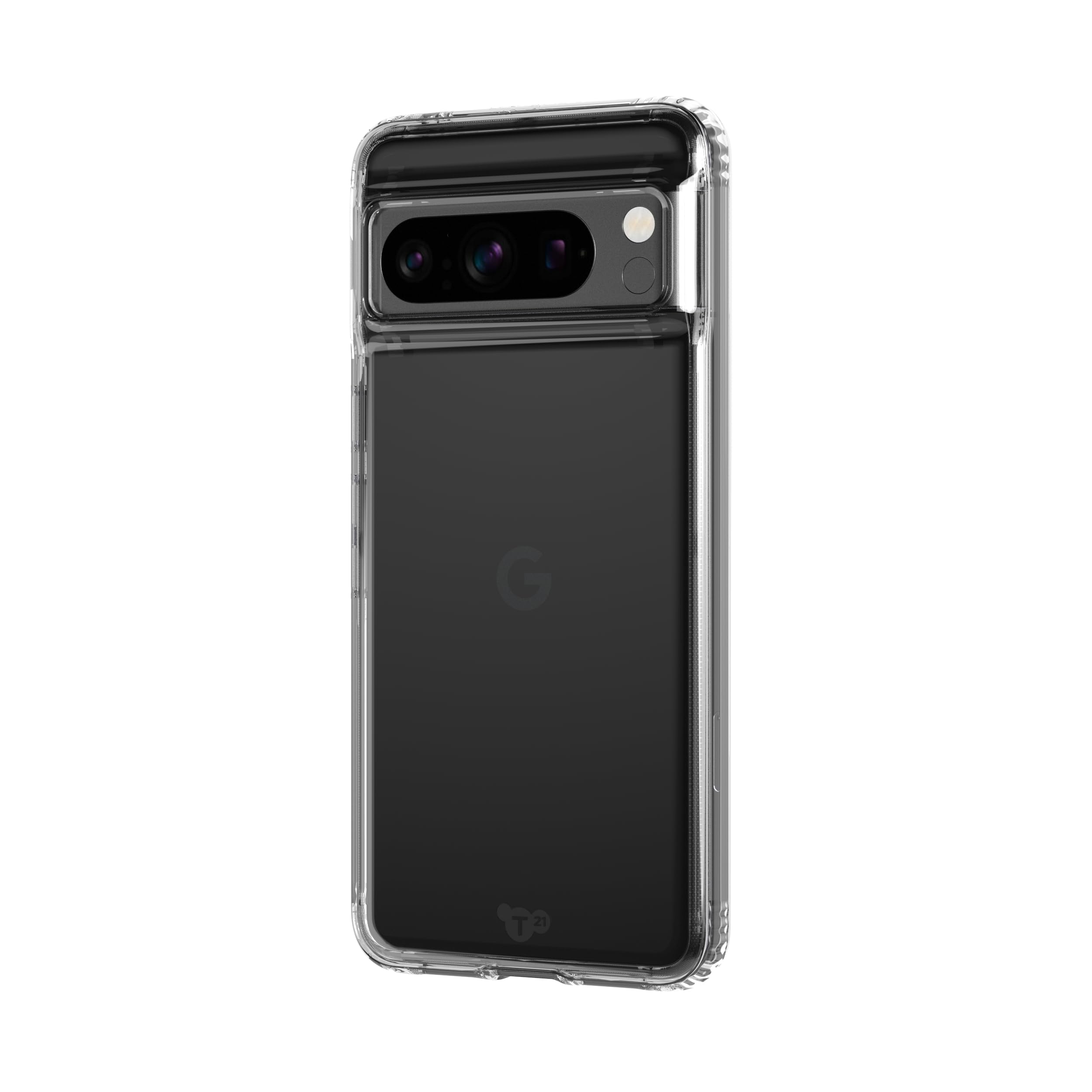 tech21 Evo Clear case for Google Pixel 8 Pro - Impact Protection Case - Slim Fit - Transparent