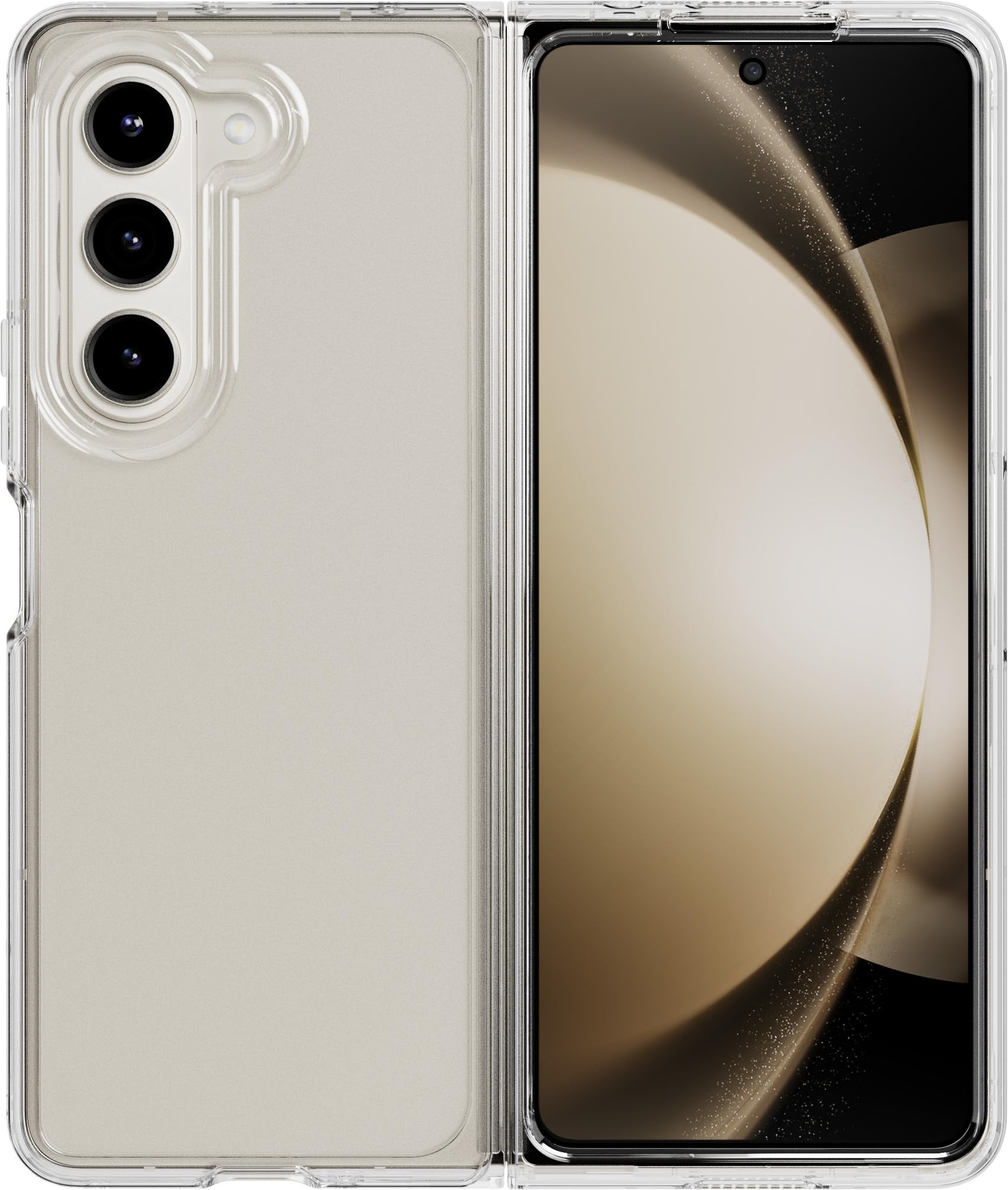 Tech 21 EvoClear case for Samsung Galaxy Z Fold5 - impact protection - clear