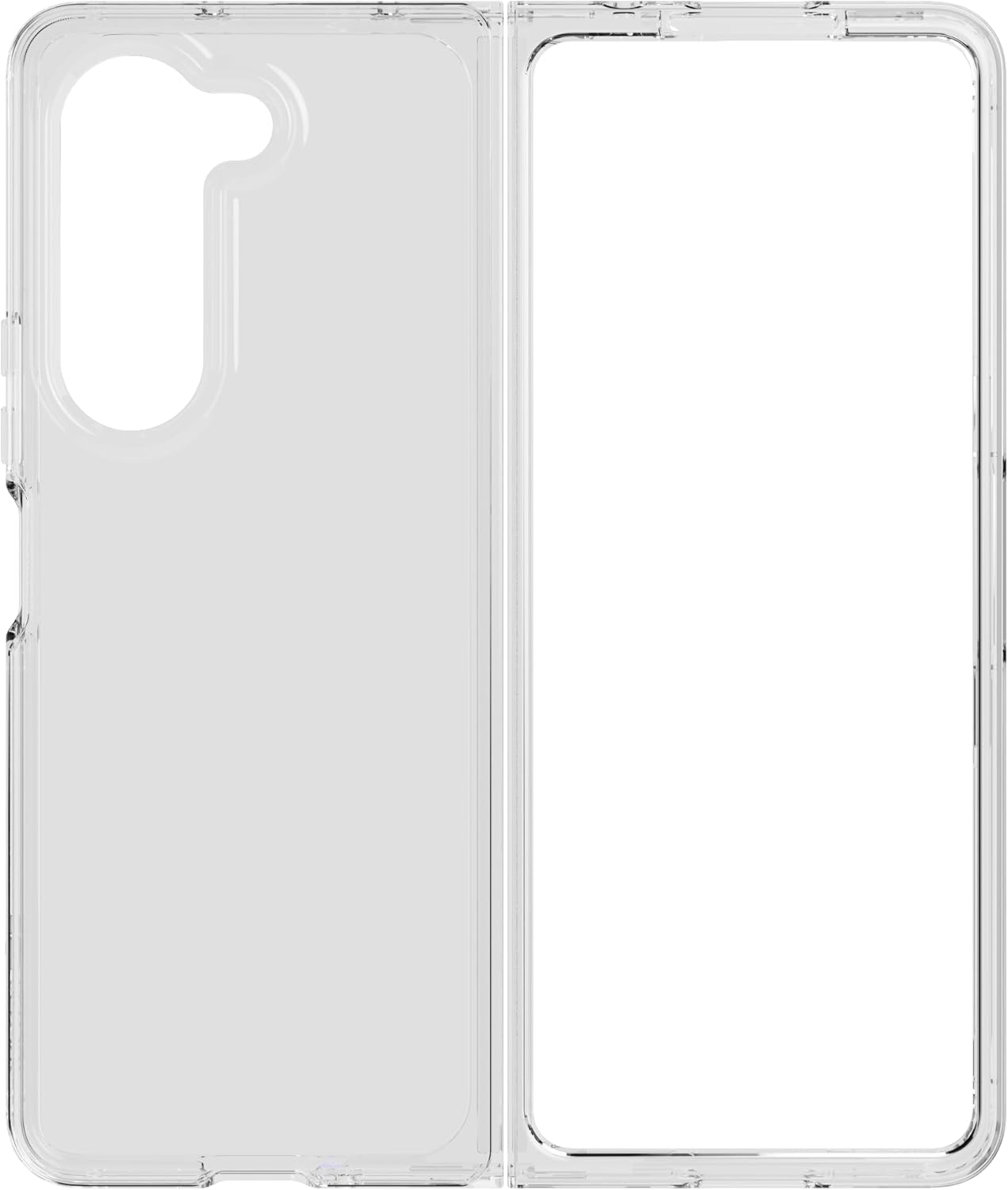 Tech 21 EvoClear case for Samsung Galaxy Z Fold5 - impact protection - clear