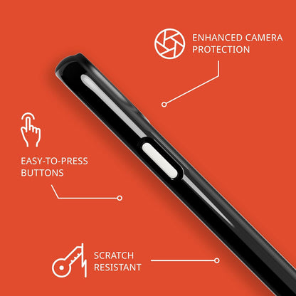 Tech21 Evo Crystal Kick case for iPhone 15 - Compatible with MagSafe - Impact Protection Case - Obsidian Black