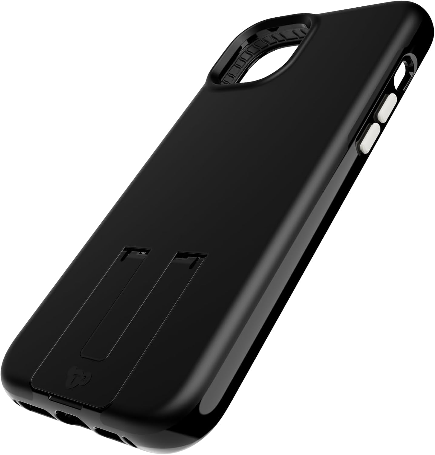 Tech21 Evo Crystal Kick case for iPhone 15 Plus - Compatible with MagSafe - Impact Protection Case - Obsidian Black