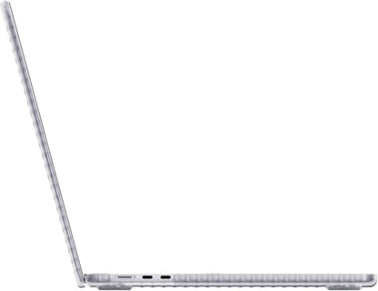 Tech21 Evo Wave case for MacBook Air 15" (2023) - Protective Hard Shell Cover - Clear