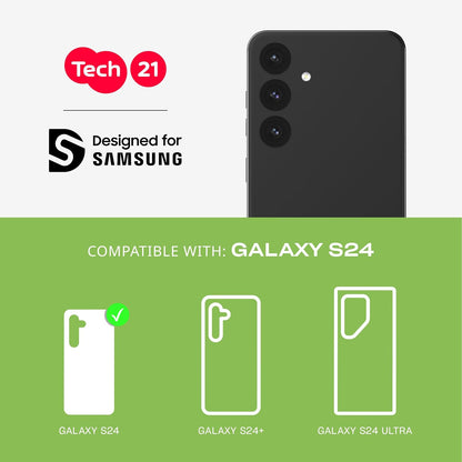 Tech21 Evo Lite for Samsung S24 - Black