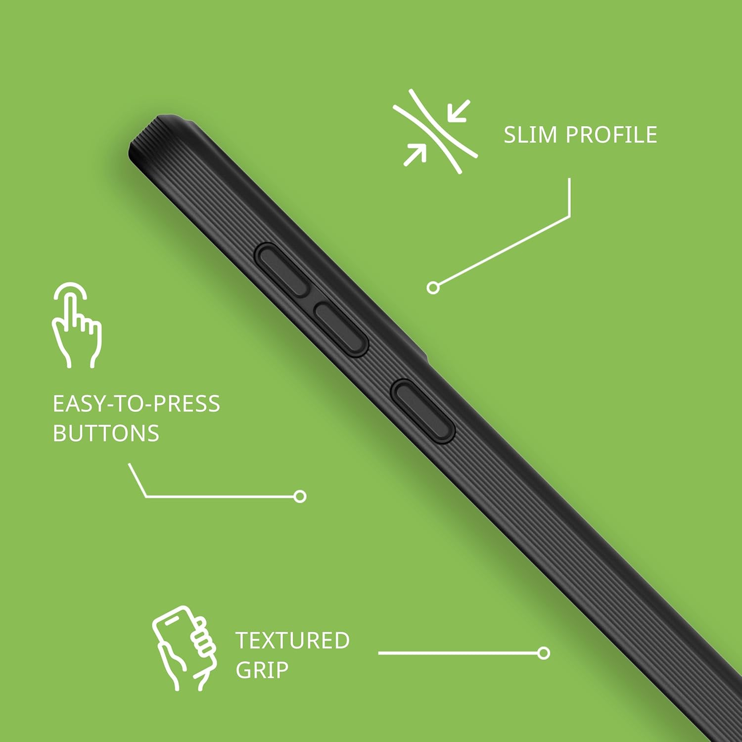 Tech21 Evo Lite for Samsung S24 - Black
