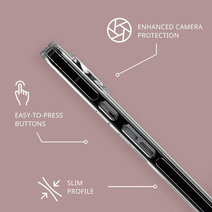 Tech21 EvoClear Hoesje voor Google Pixel 9 Pro XL - Bescherming tegen stoten - Anti-vergeling - Transparant Hoesje