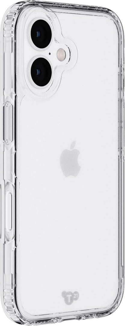 Tech21 EvoClear for iPhone 16 Transparent - Impact Protection Case - in Clear