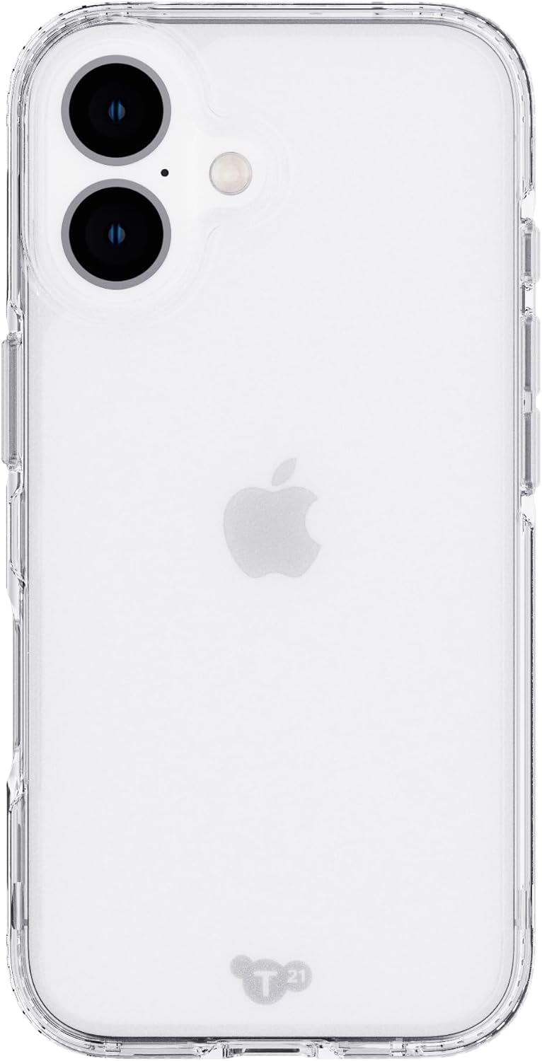 Tech21 EvoClear for iPhone 16 Transparent - Impact Protection Case - in Clear