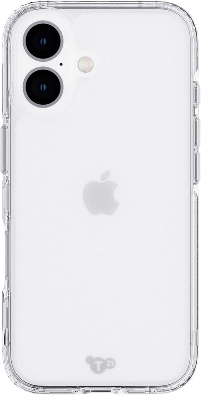 Tech21 EvoClear for iPhone 16 Transparent - Impact Protection Case - in Clear