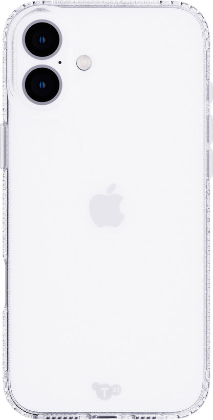 tech21 EvoLite Coque de Protection Ultra Fine pour iPhone 16 Plus Transparent