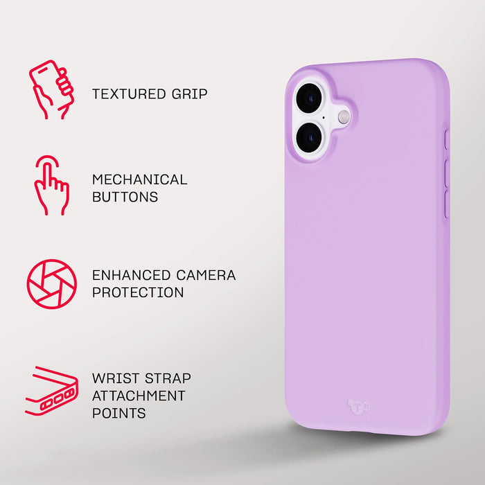 Tech21 EvoLite for iPhone 16 Plus Ultra Thin - Impact Protection Case - in Indigo