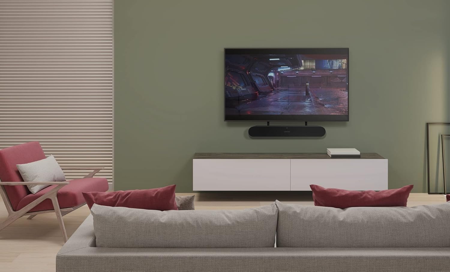Flexson TV Mount Attachment for Sonos Ray in Black