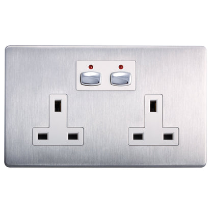 Mi Home Style - Double Socket - steel