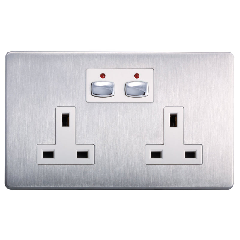Mi Home Style - Double Socket - steel