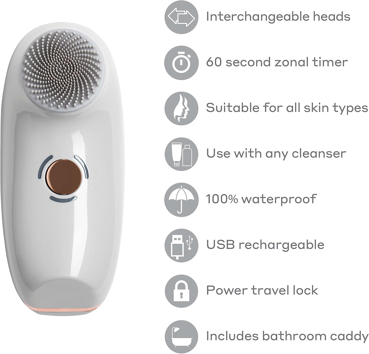Magnitone BareFaced3 Cleansing Brush