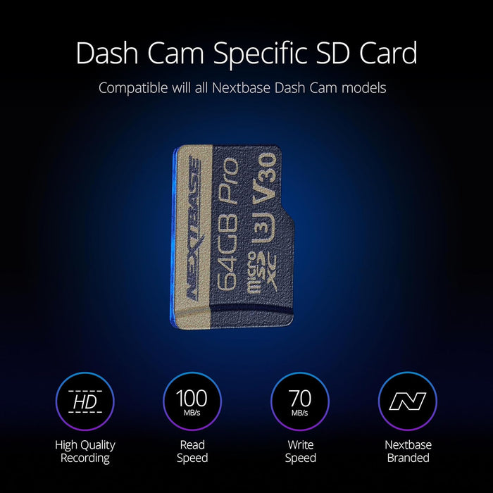 Nextbase 64GB U3 Micro SD Card