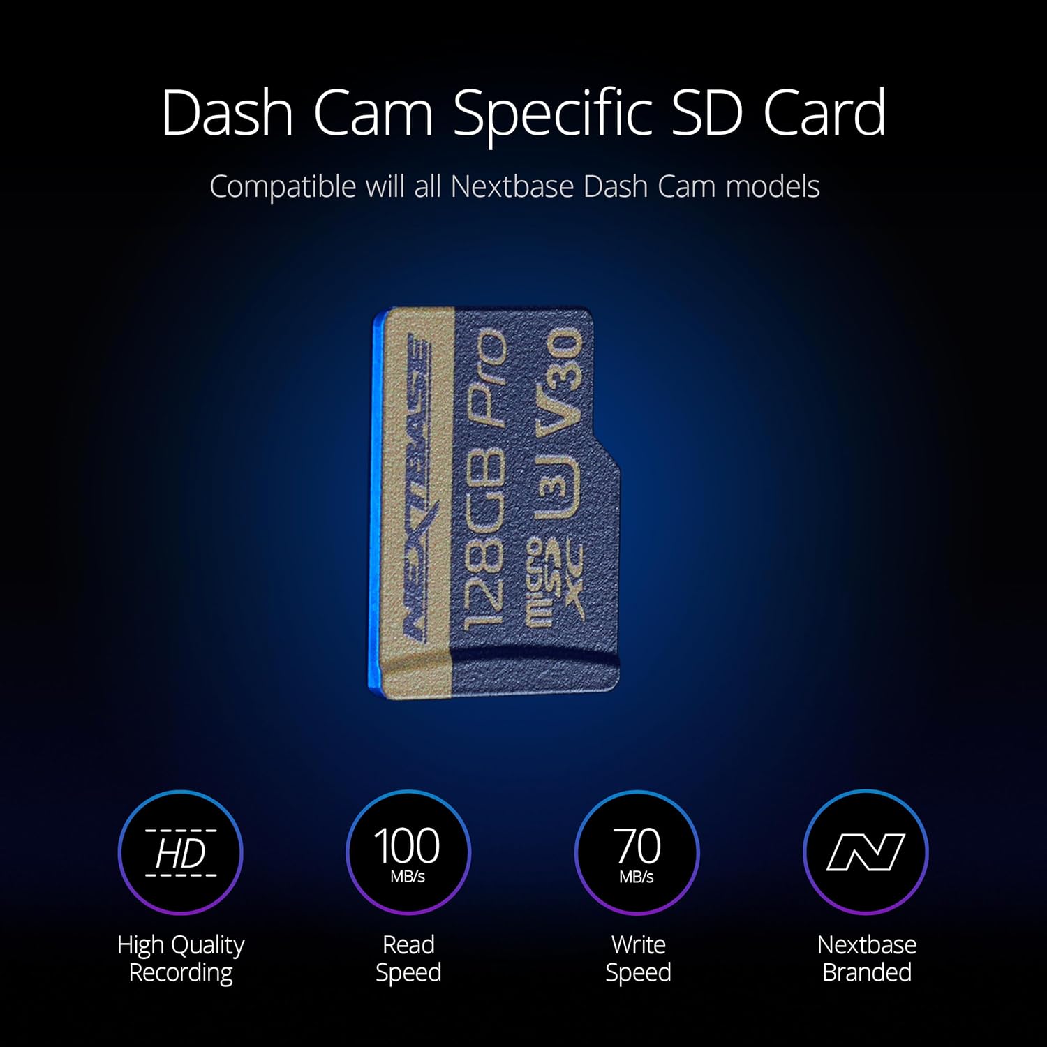 Nextbase 128GB U3 Micro SD Card