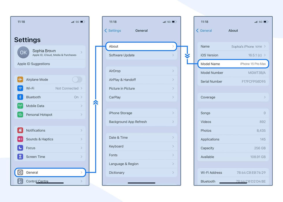 Ocushield for iPhone 13/13 Pro (6.1") - Anti Blue Light Tempered Glass Screen Protector iPhone 13 | 13 Pro | 14 (6.1")