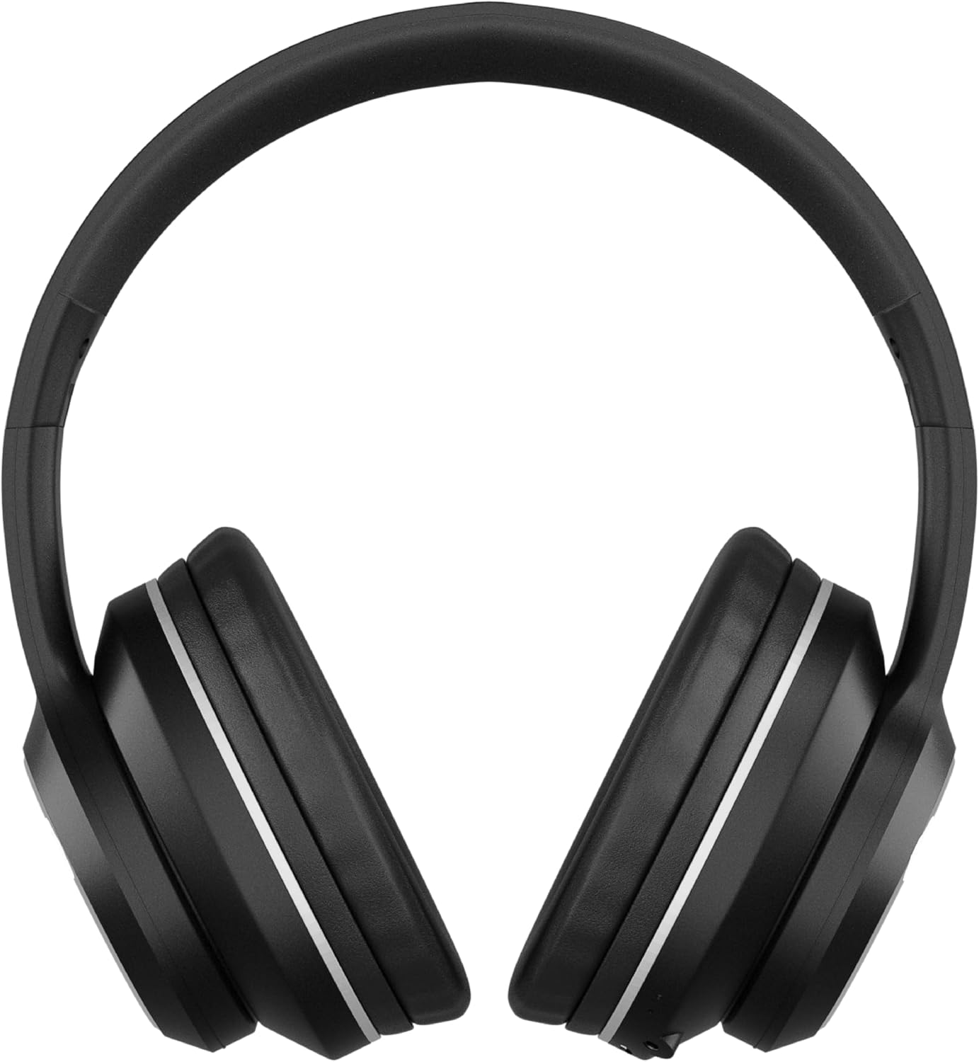 Juice Cans Go Wireless Headphones - Bluetooth, 16 Hours Playtime, 2.5 Hour Charging Time, Foldable Frame, On Body Controls, AUX For Wired Play (Black