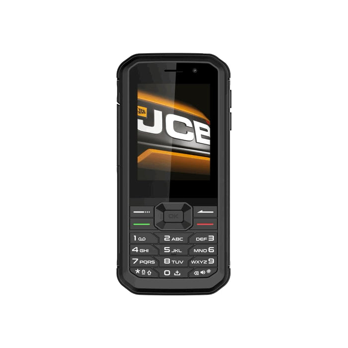 JCB Tradesman 3 Smart Feature Rugged Waterproof 4g Mobile Sim-Free Dual-Sim Phone With Whatsapp - Black
