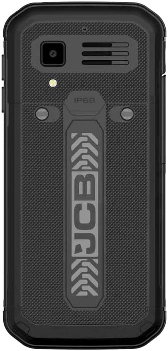 JCB Tradesman 3 Smart Feature Rugged Waterproof 4g Mobile Sim-Free Dual-Sim Phone With Whatsapp - Black