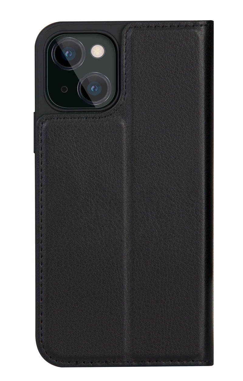 dbramante1928 - Oslo - Vegan Leather Cover compatible with iPhone 13 - Made from recycled vegan leather - Credit card pocket with space for up to 3 cards - Black