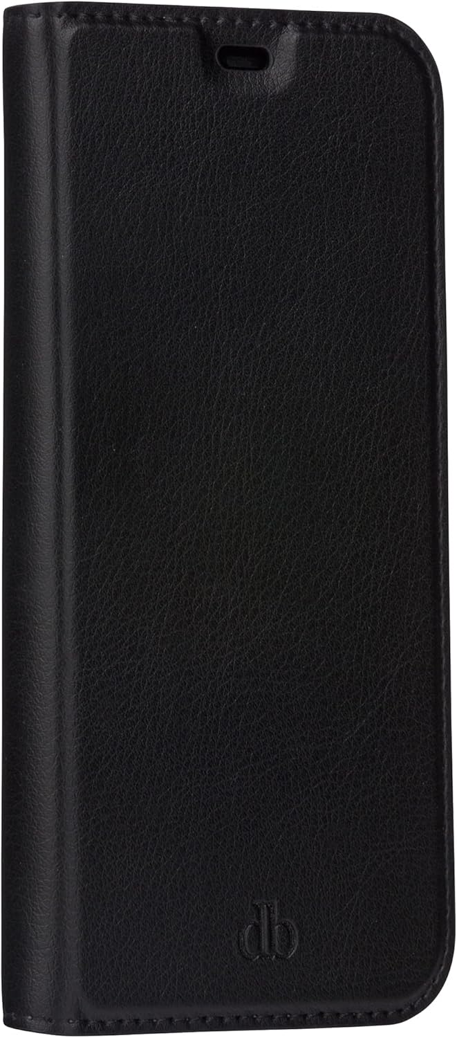 dbramante1928 - Oslo - Vegan Leather Cover compatible with iPhone 13 - Made from recycled vegan leather - Credit card pocket with space for up to 3 cards - Black