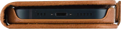 dbramante1928 Lynge Leather Case for iPhone 15 Tan, brown, Utility