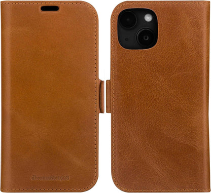dbramante1928 Lynge Leather Case for iPhone 15 Tan, brown, Utility