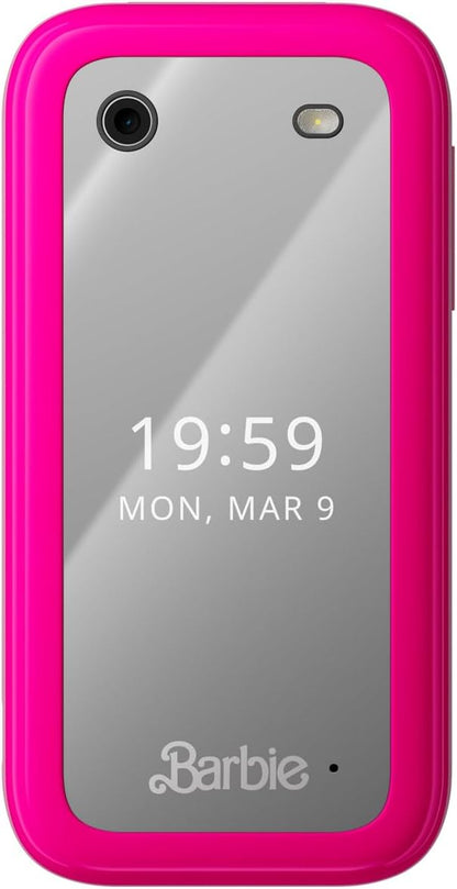 HMD Barbie Pink Mobile Flip Phone. Unlocked