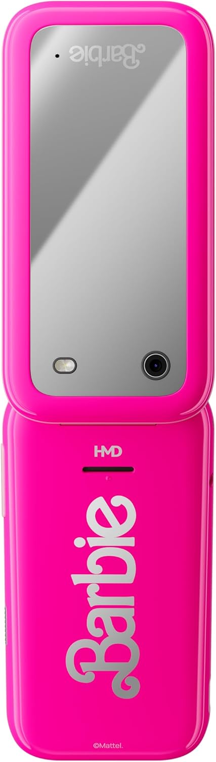 HMD Barbie Pink Mobile Flip Phone. Unlocked