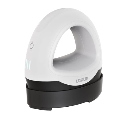 LOKLIK Mini Heat Press - Portable Heat Transfer Vinyl Machine for Sublimation Printing with Compact Plate, HTV Heat Transfer Vinyl Craft Heatpress Machine, White