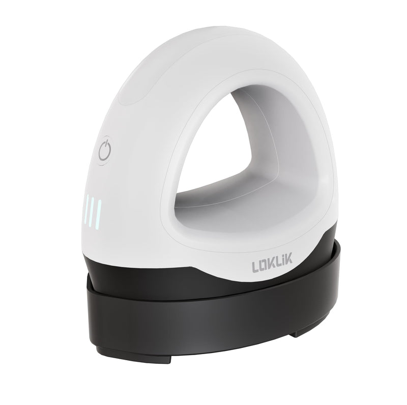 LOKLIK Mini Heat Press - Portable Heat Transfer Vinyl Machine for Sublimation Printing with Compact Plate, HTV Heat Transfer Vinyl Craft Heatpress Machine, White