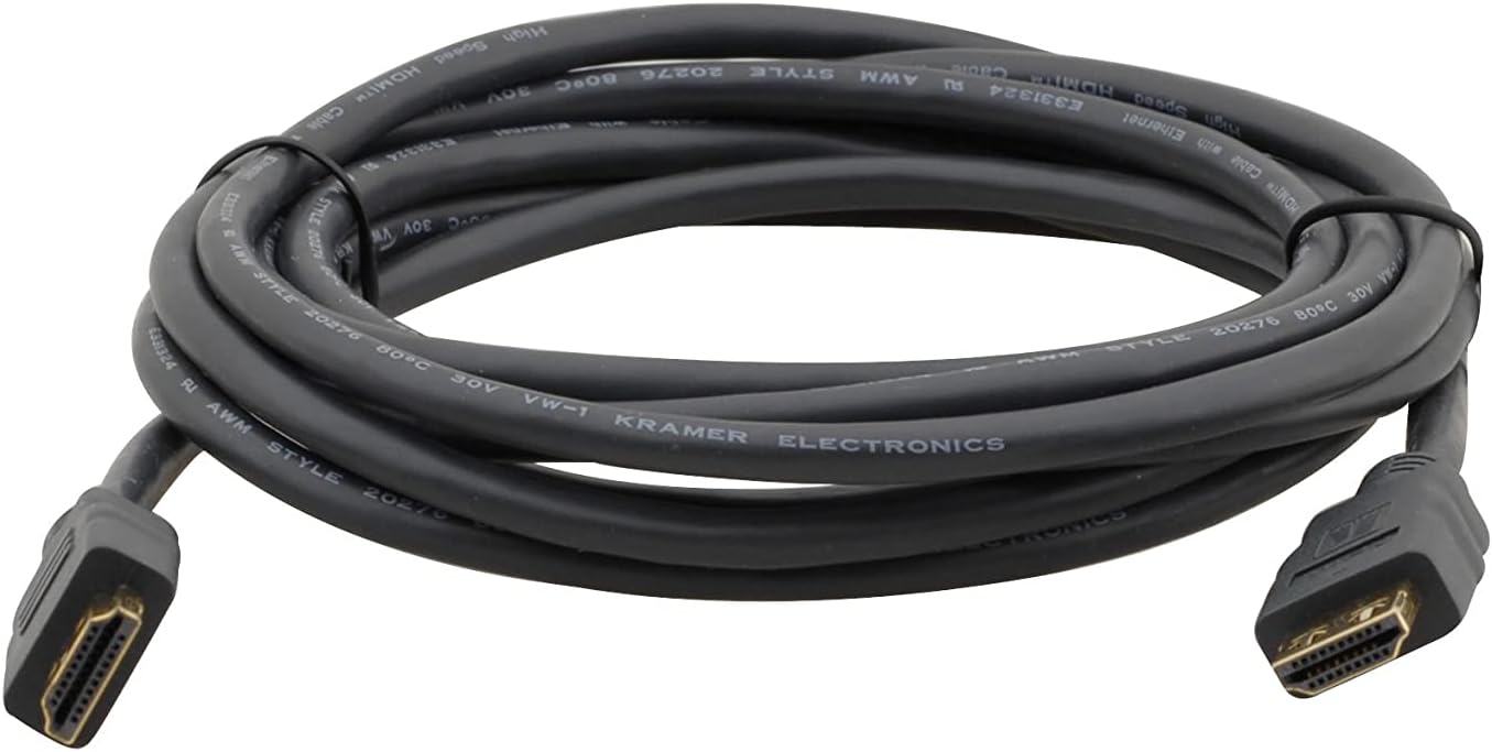 Kramer Electronics C − MHM/MHM 0.9 m HDMI HDMI Cable Black