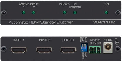 Kramer VS-211H2-2x1 4K HDR HDCP 2.2 HDMI Auto Switcher