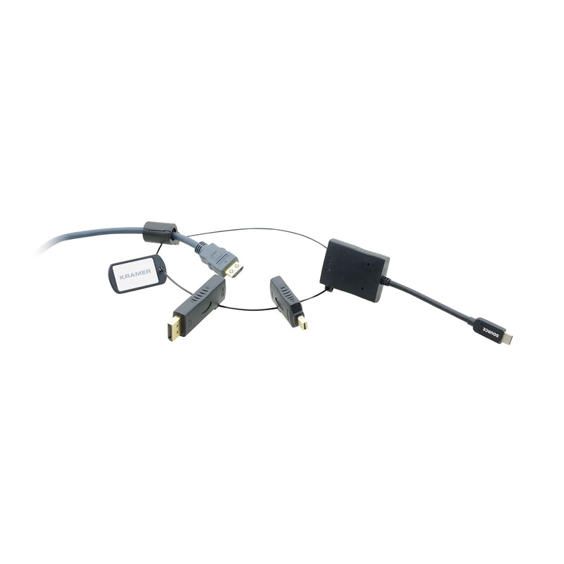 Kramer - USB Type-C M to HDMI F Mini DISPLAYPORT M to HDMI F SOLUTIONS