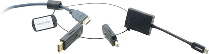 Kramer - USB Type-C M to HDMI F Mini DISPLAYPORT M to HDMI F SOLUTIONS