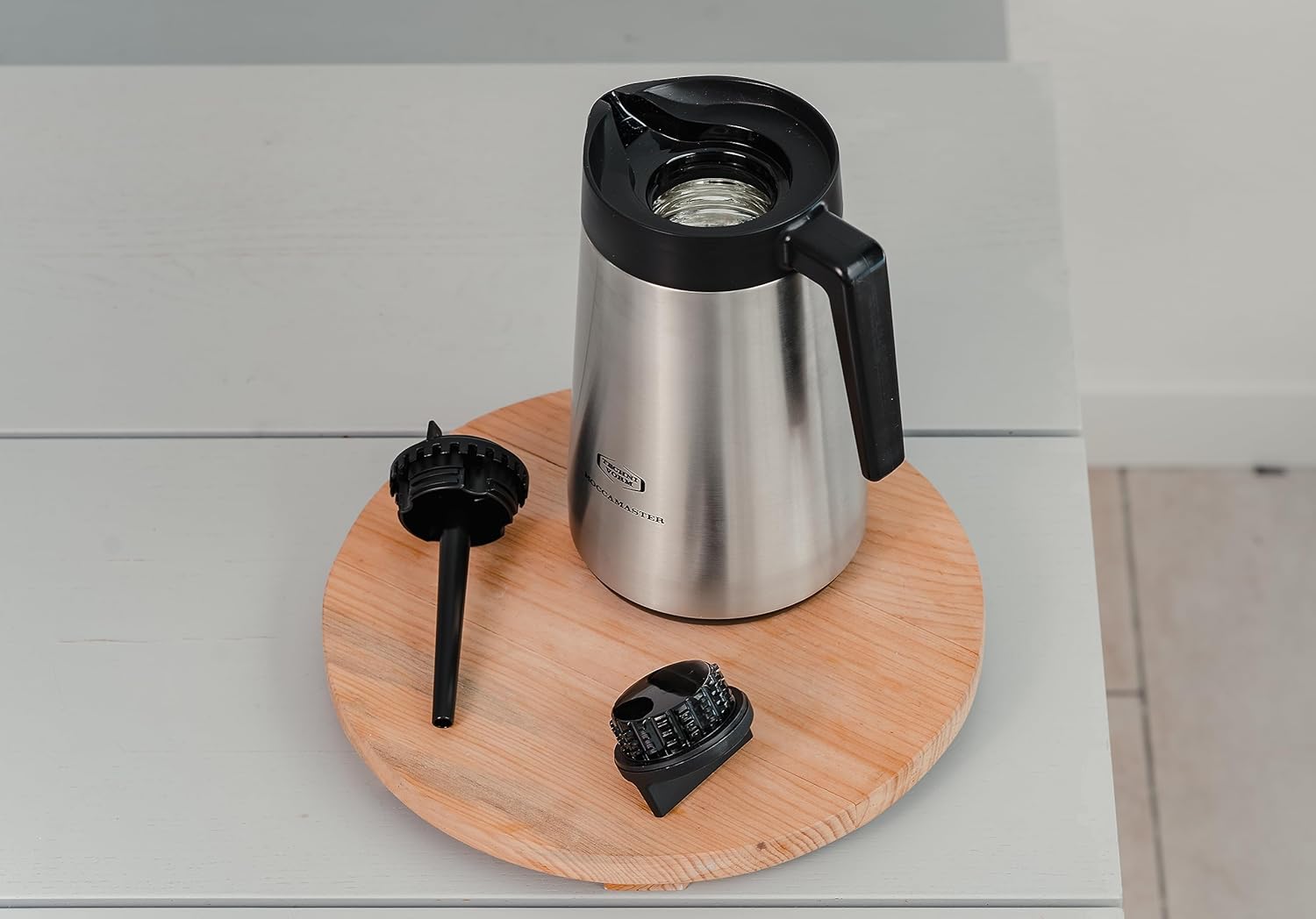Moccamaster 59865 Thermos jug, Stainless Steel, 1.25L