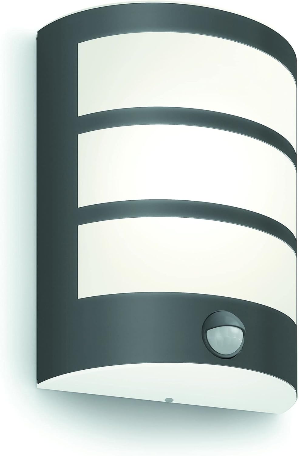 The Philips Python wall light in anthracite adds a modern look to your wall. It illuminates and lightens up your entrance with diffu
