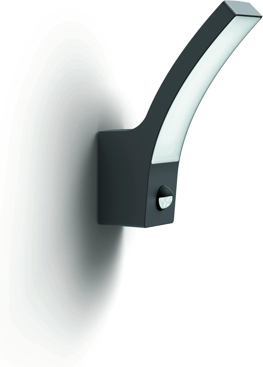 The Philips Splay wall light in anthracite adds a modern look to your wall. It illuminates and lightens up your entrance with diffus