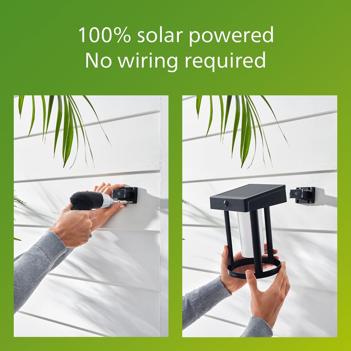 Philips has developed an UltraEfficient solar LED outdoor light that uses new technology to cut carbon emissions reduce material wa