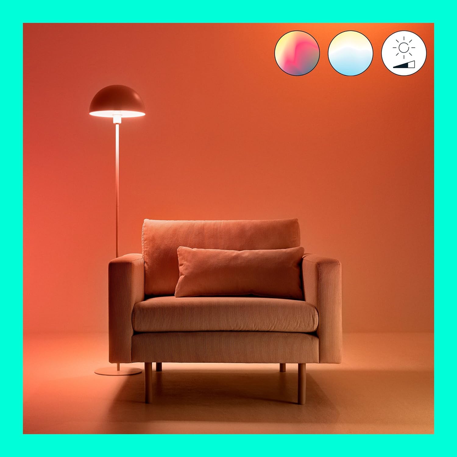 Brighten any part of your home with ease by livening up your existing lamp or fixture with our WiZ Full Colour High Lumen Bulb. Eng age in y