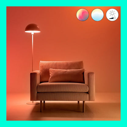 Brighten any part of your home with ease by livening up your existing lamp or fixture with our WiZ Full Colour High Lumen Bulb. Eng age in y
