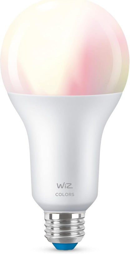 Brighten any part of your home with ease by livening up your existing lamp or fixture with our WiZ Full Colour High Lumen Bulb. Eng age in y