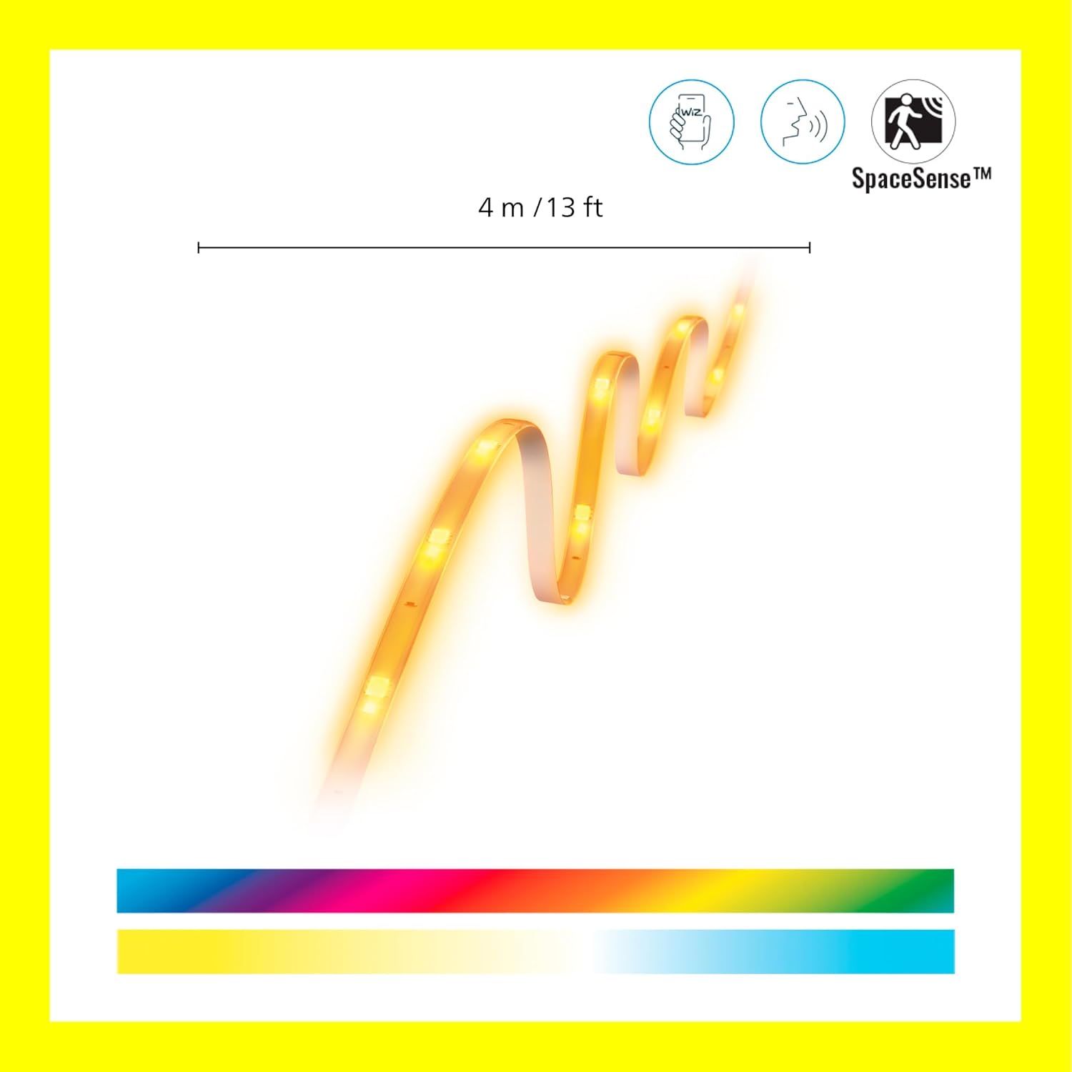 WiZ Connected White and Colour Smart 4m Light strip