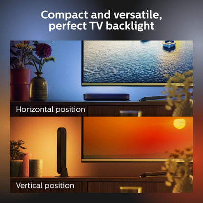 Philips Hue White And Colour Ambiance Play Light Bar Twin Pack And Bridge